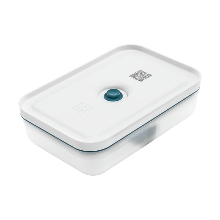 La-Mer platte vacuüm voedselcontainer met verdeler 1 L - 21,5x14,5x7 cm - Zwilling