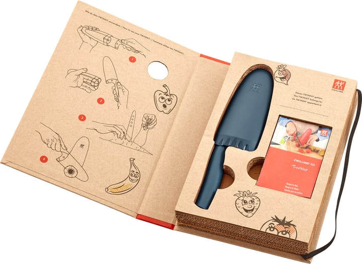 Twinny koksmes 10 cm, Blauw Zwilling