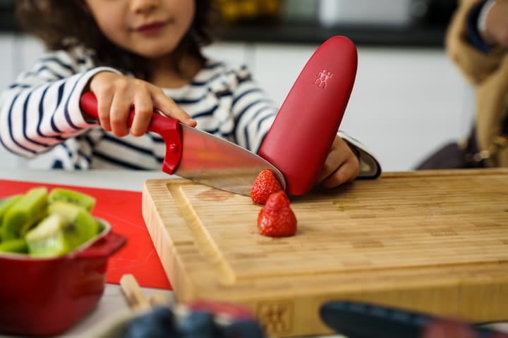 Twinny koksmes 10 cm, Rood Zwilling