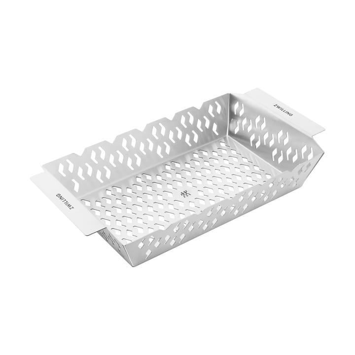 Zwilling BBQ+ rechthoekige grillmand 36x20 cm - Roestvrij staal - Zwilling