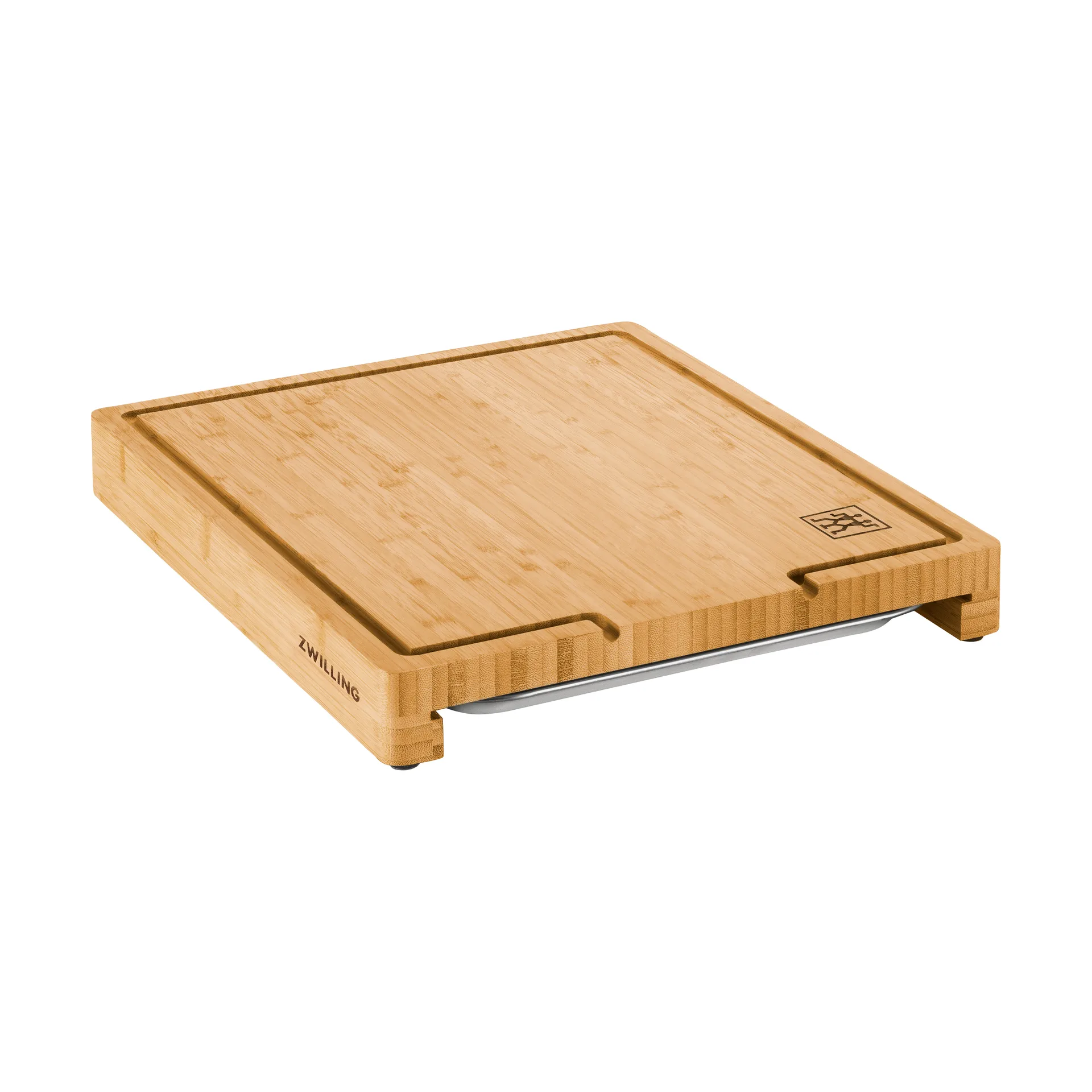 Zwilling BBQ+ snijplank bamboe met opvangbak, 39x30 cm Zwilling