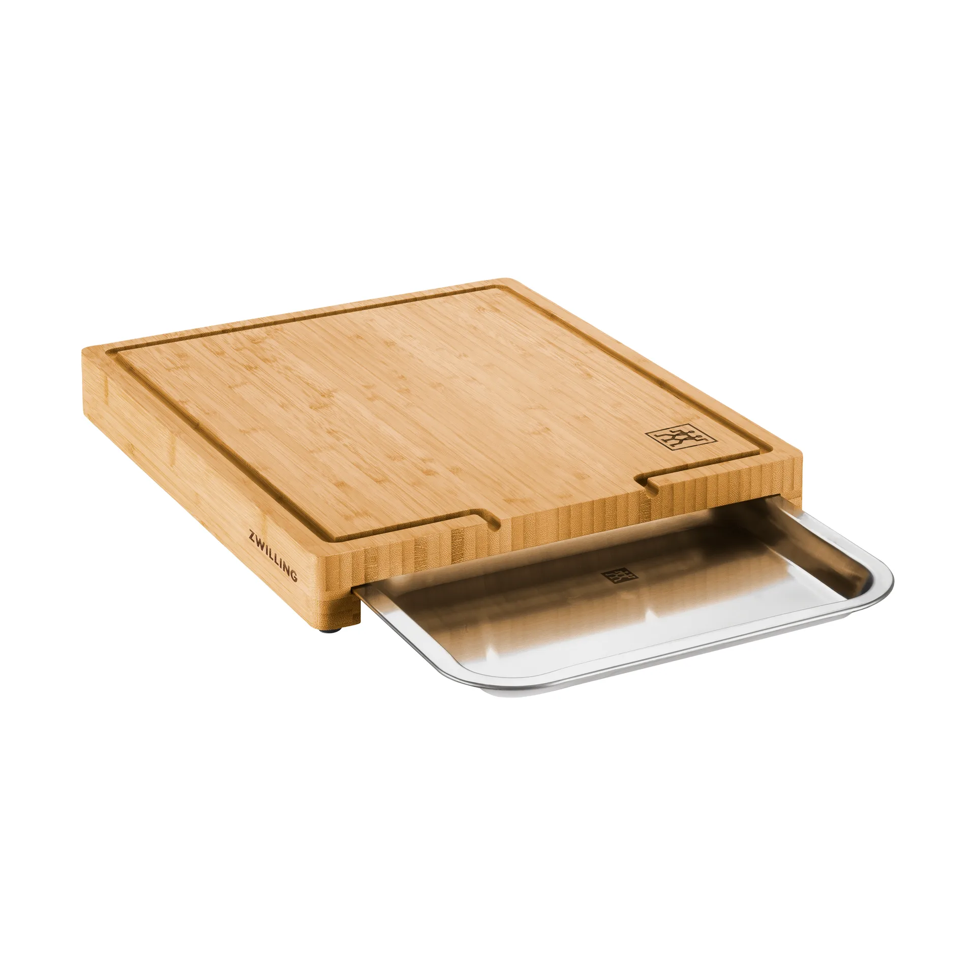Zwilling BBQ+ snijplank bamboe met opvangbak, 39x30 cm Zwilling
