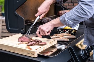 Zwilling BBQ+ snijplank bamboe met opvangbak - 39x30 cm - Zwilling
