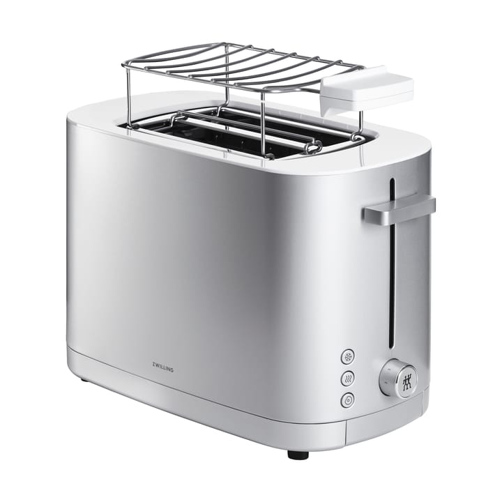 Zwilling Broodrooster met bun warmer - 2 korte sleuven - Zilverkleurig - Zwilling