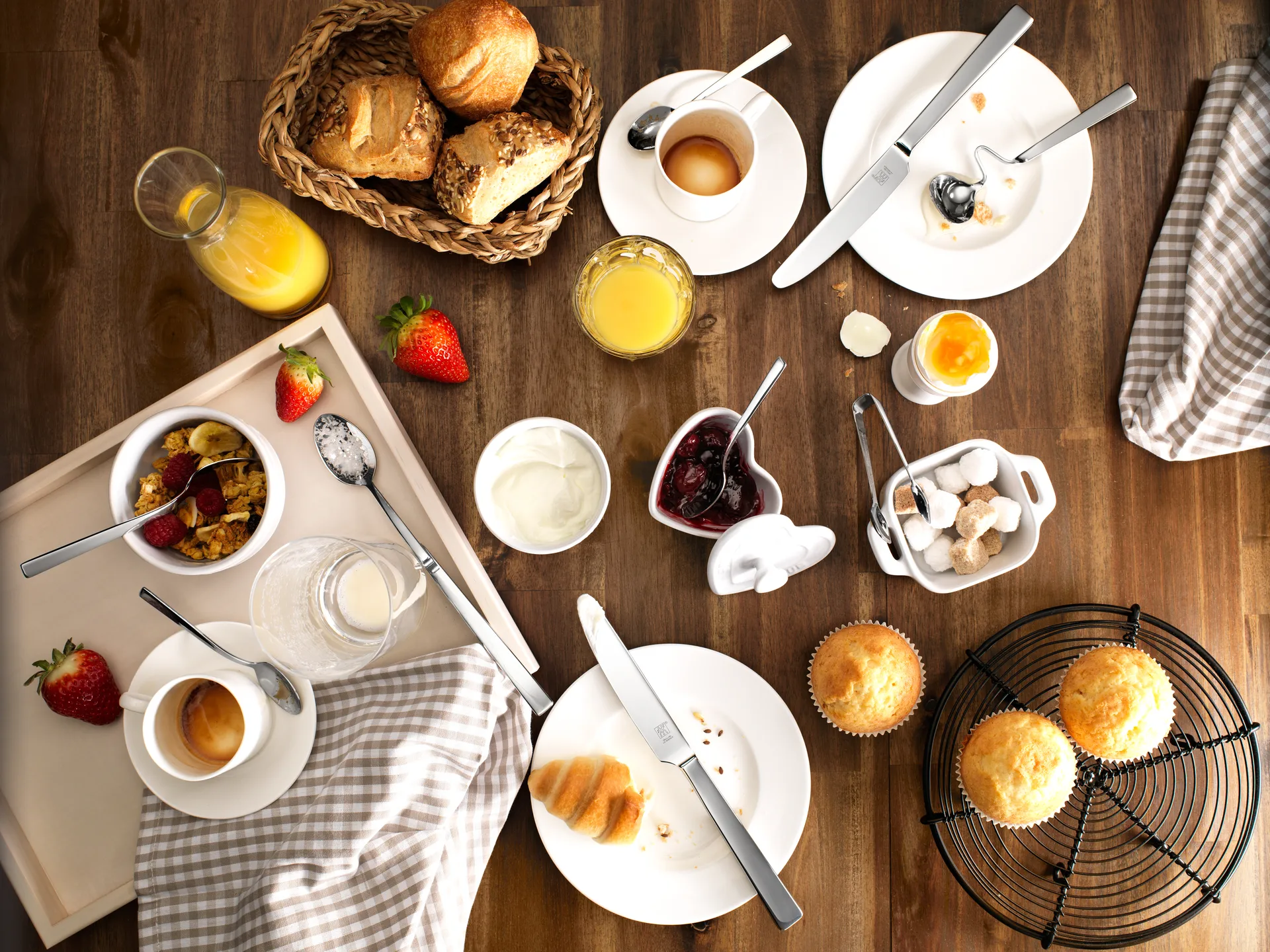 Zwilling Dinner salade set 2-delig, Roestvrij staal Zwilling