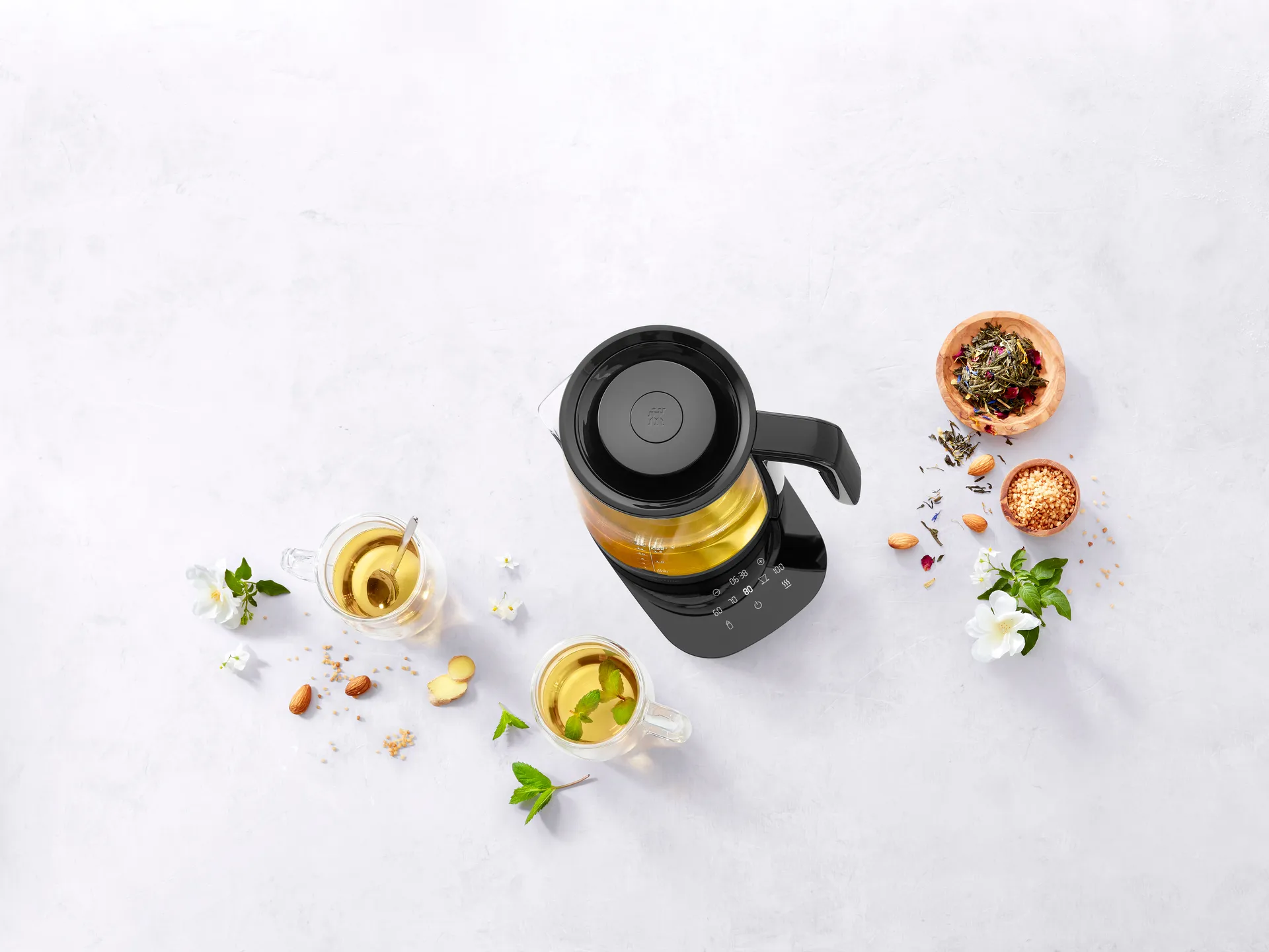 Zwilling elektrische waterkoker en theefilter 1,7 L, Zwart Zwilling