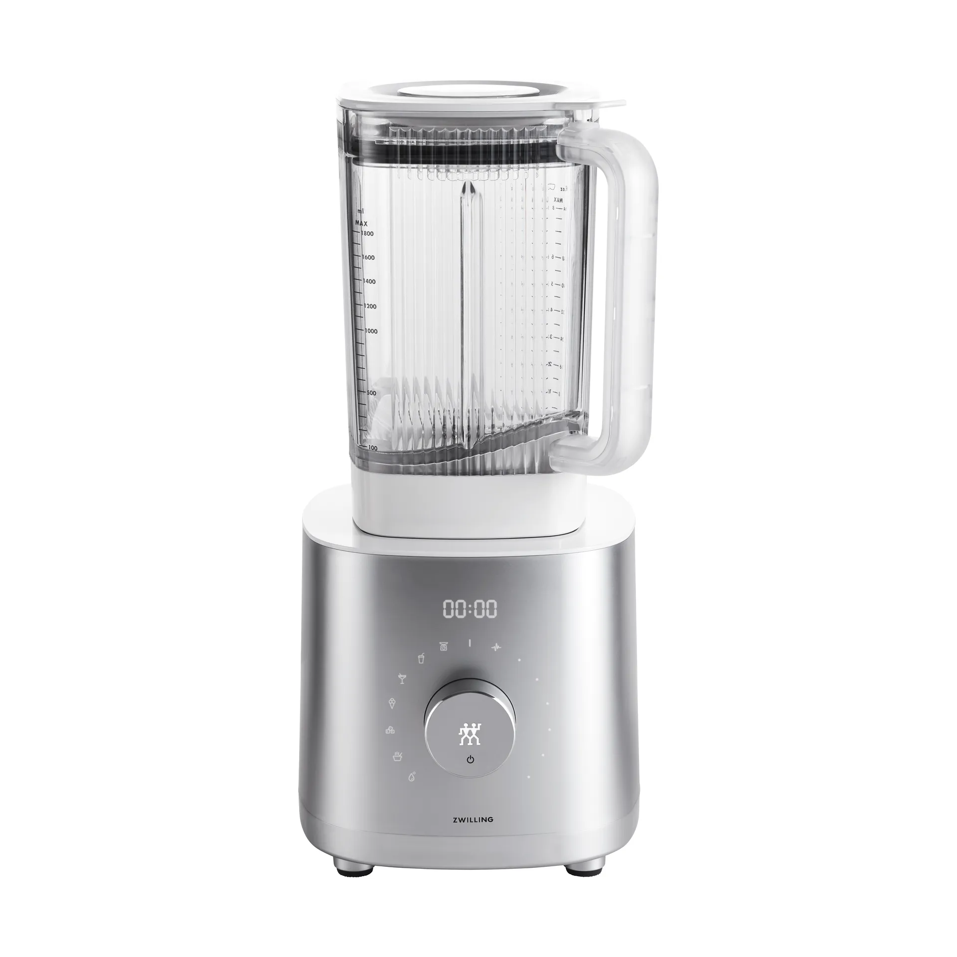 Zwilling Enfinigy power blender Pro 1,8 L, Zilverkleurig Zwilling