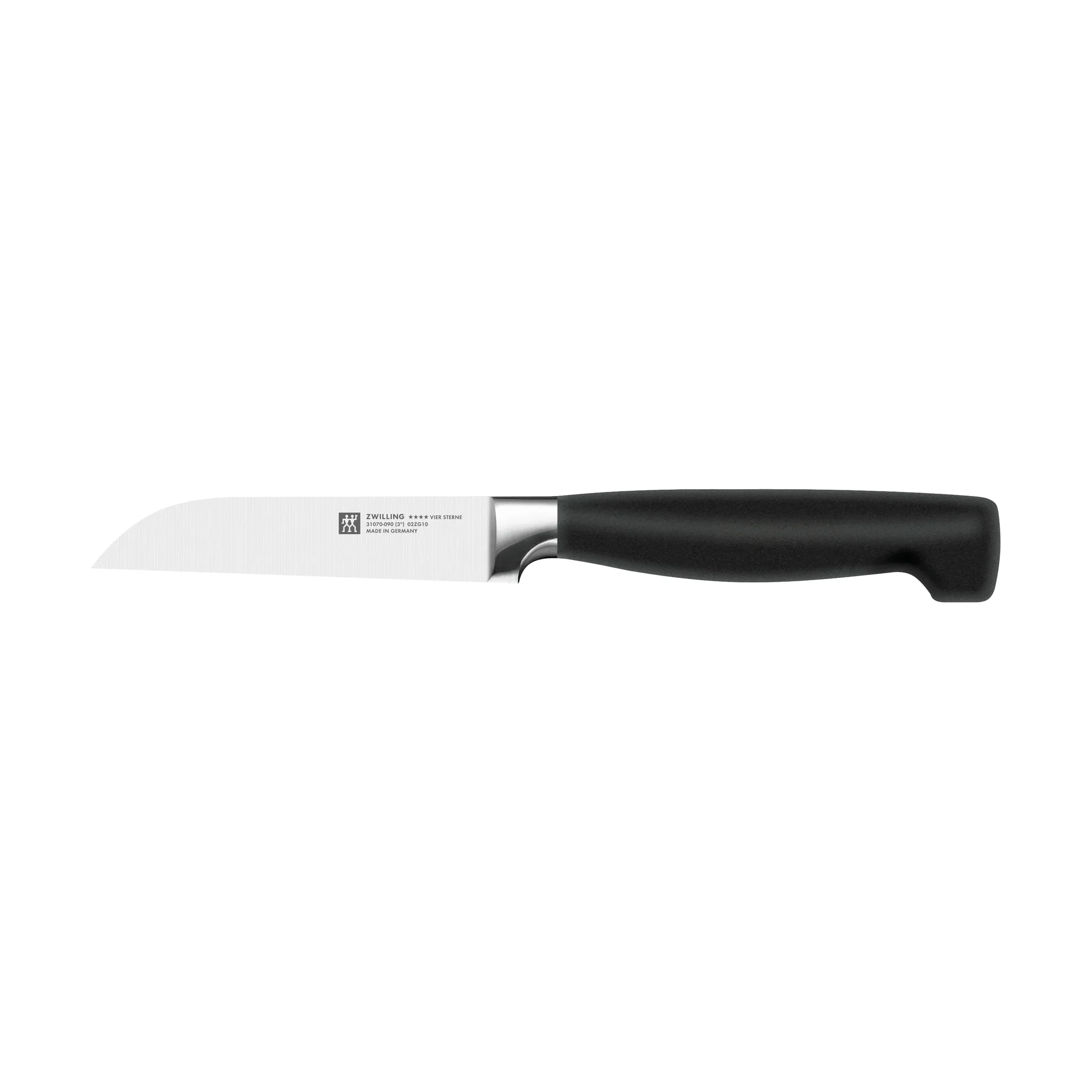 Zwilling Four star groentemes 8 cm, Zwart-roestvrij staal Zwilling