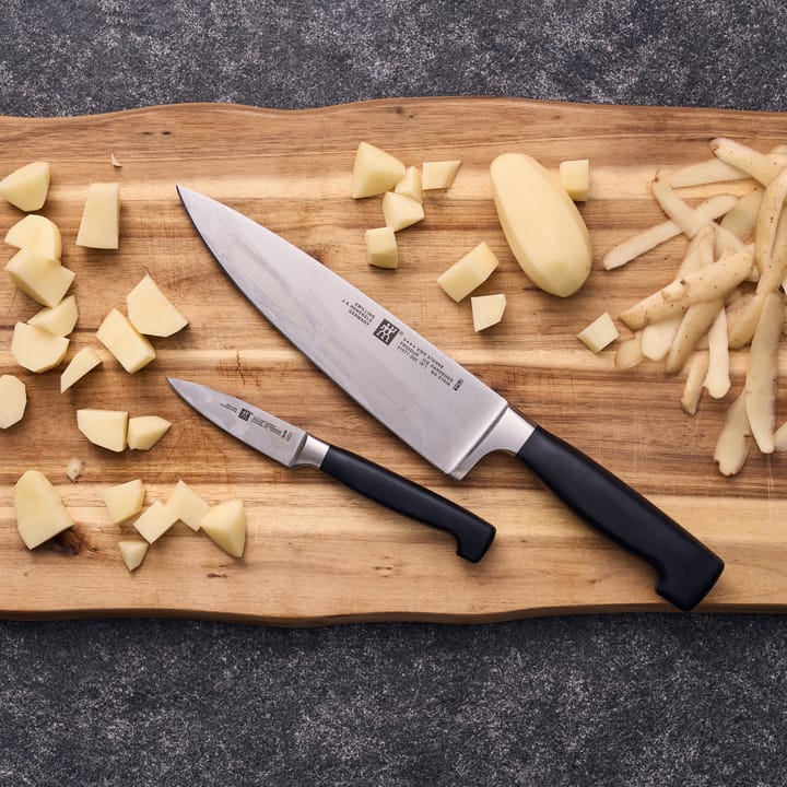 Zwilling Four star messenset 2-delig, Zwart-roestvrij staal Zwilling