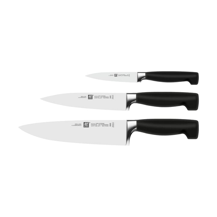 Zwilling Four star messenset 3-delig - Zwart-roestvrij staal - Zwilling