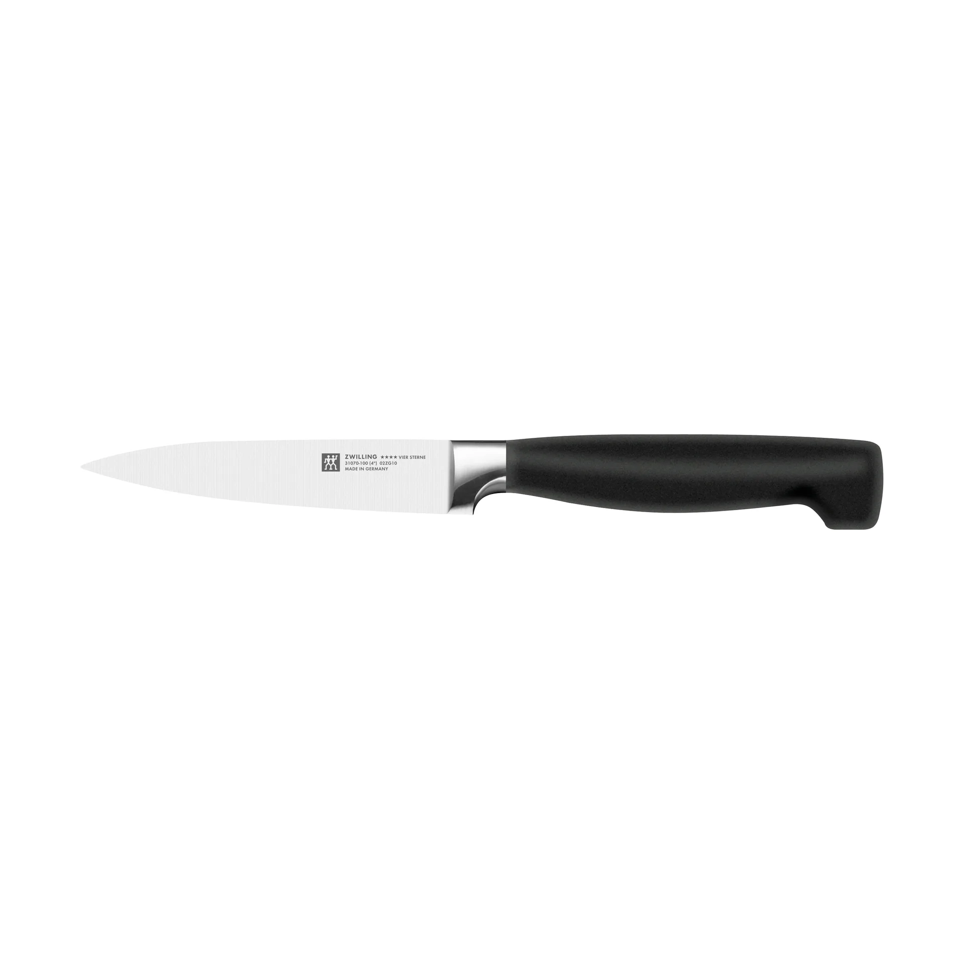 Zwilling Four star schilmes 10 cm, Zwart-roestvrij staal Zwilling