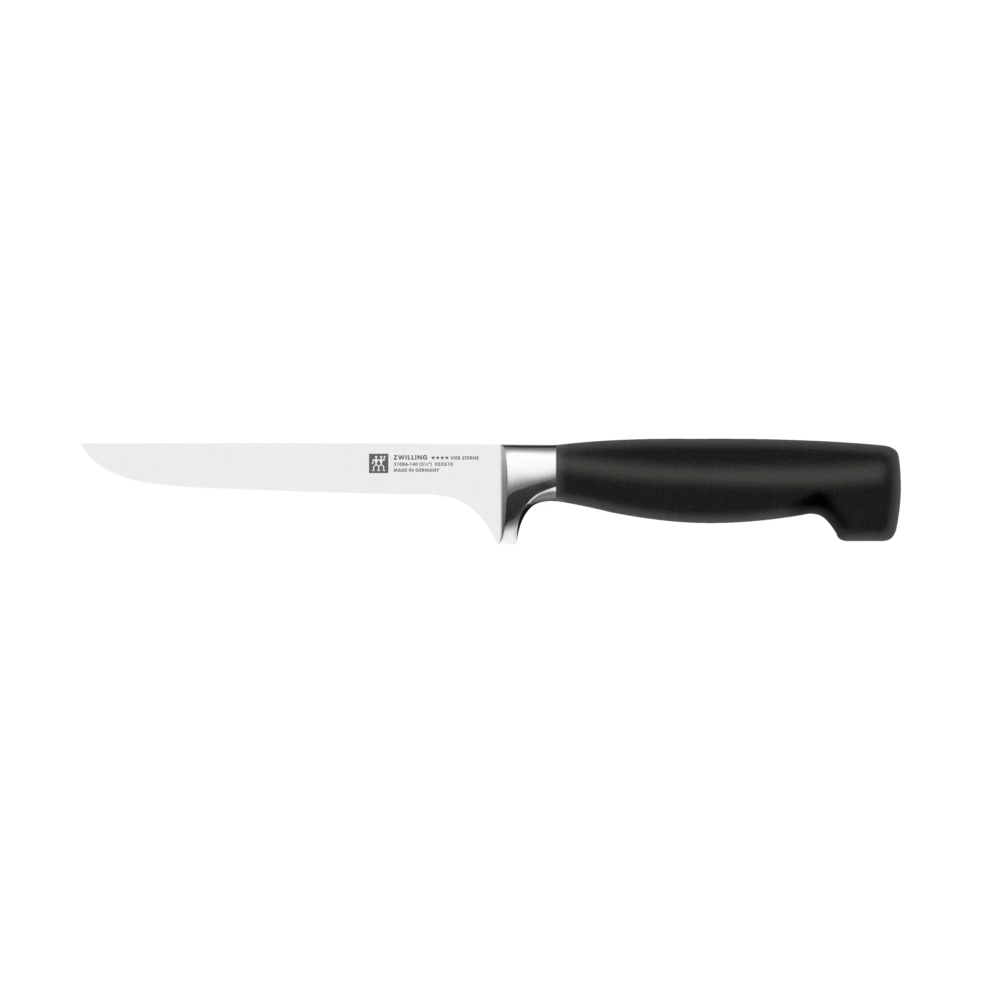 Zwilling Four star uitbeenmes 14 cm, Zwart-roestvrij staal Zwilling