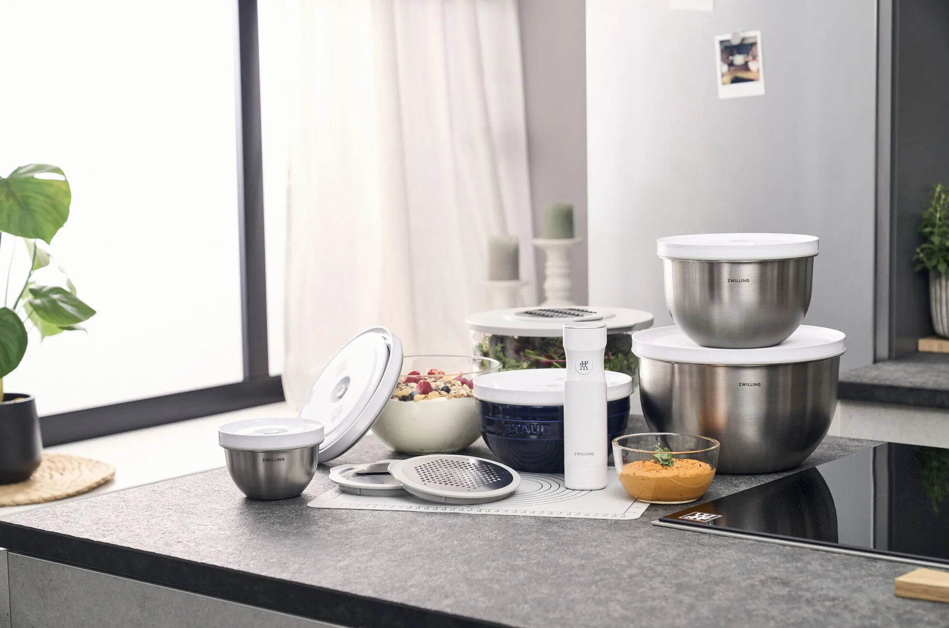 Zwilling Fresh & save vacuümdeksel wit, L Zwilling