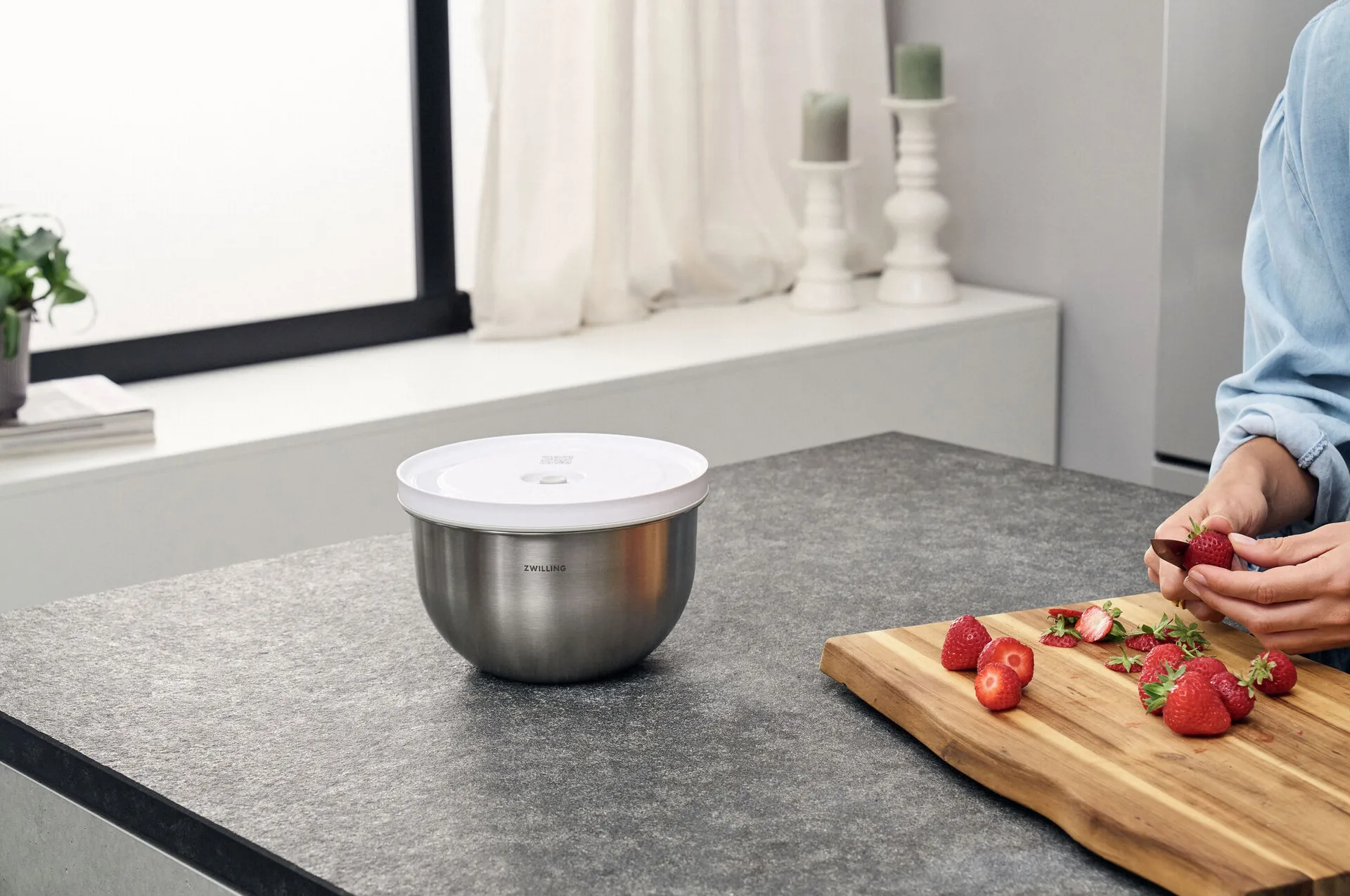 Zwilling Fresh & save vacuümschaal roestvrij staal, 1,75 L Zwilling