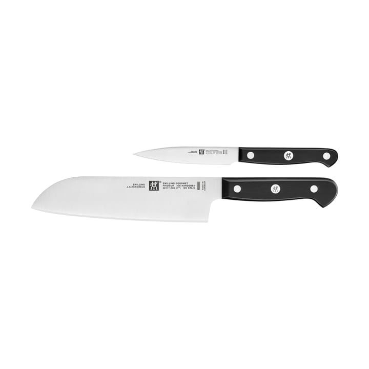 Zwilling Gourmet messenset 2-delig - Zwart-roestvrij staal - Zwilling