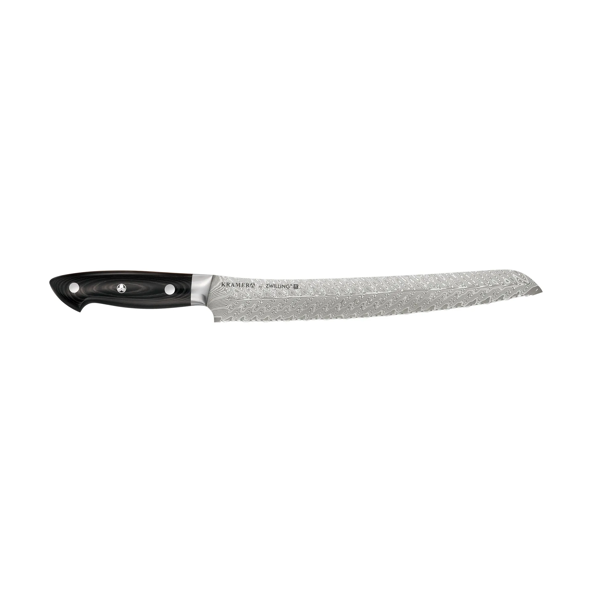 Zwilling Kramer euro stainless broodmes 26 cm, Damaskus-zwart Zwilling