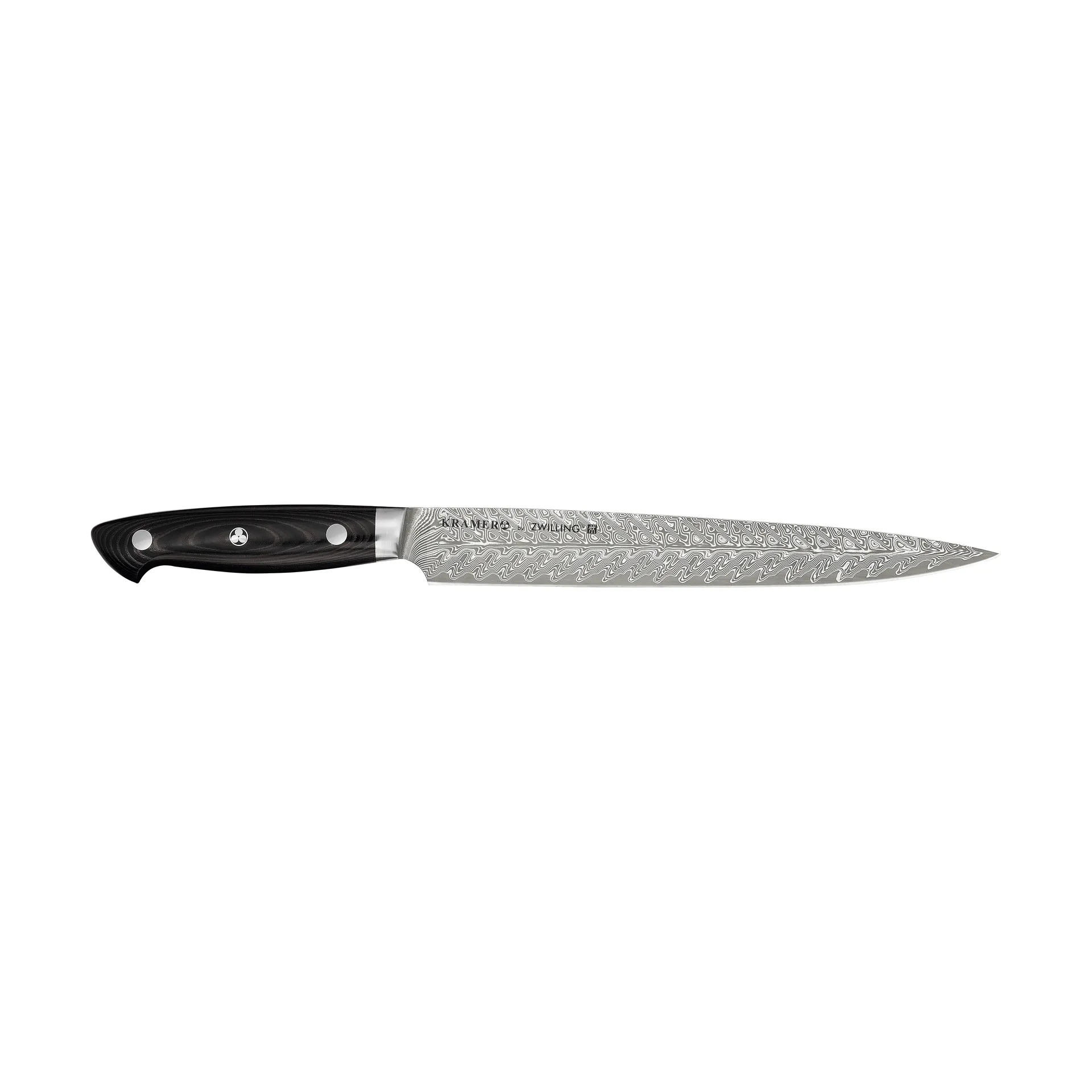 Zwilling Kramer euro stainless koksmes 23 cm, Damaskus-zwart Zwilling