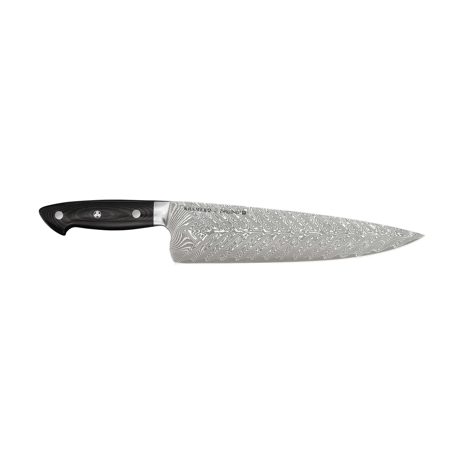 Zwilling Kramer euro stainless koksmes 26 cm, Damaskus-zwart Zwilling
