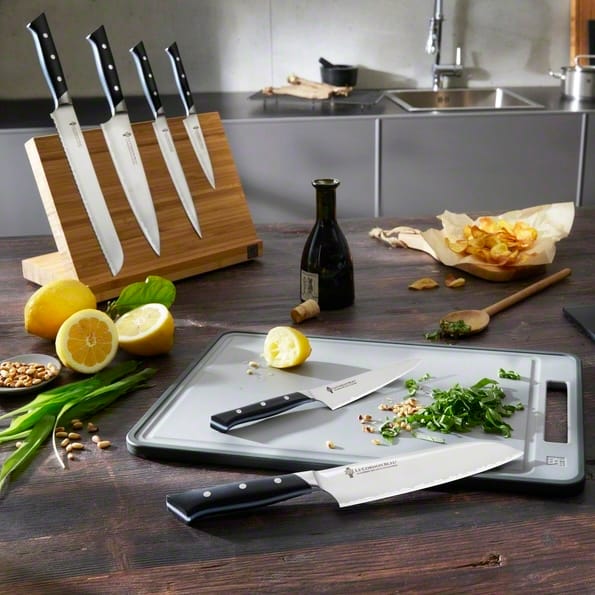 Zwilling messenblok met magneet, bamboe hout Zwilling