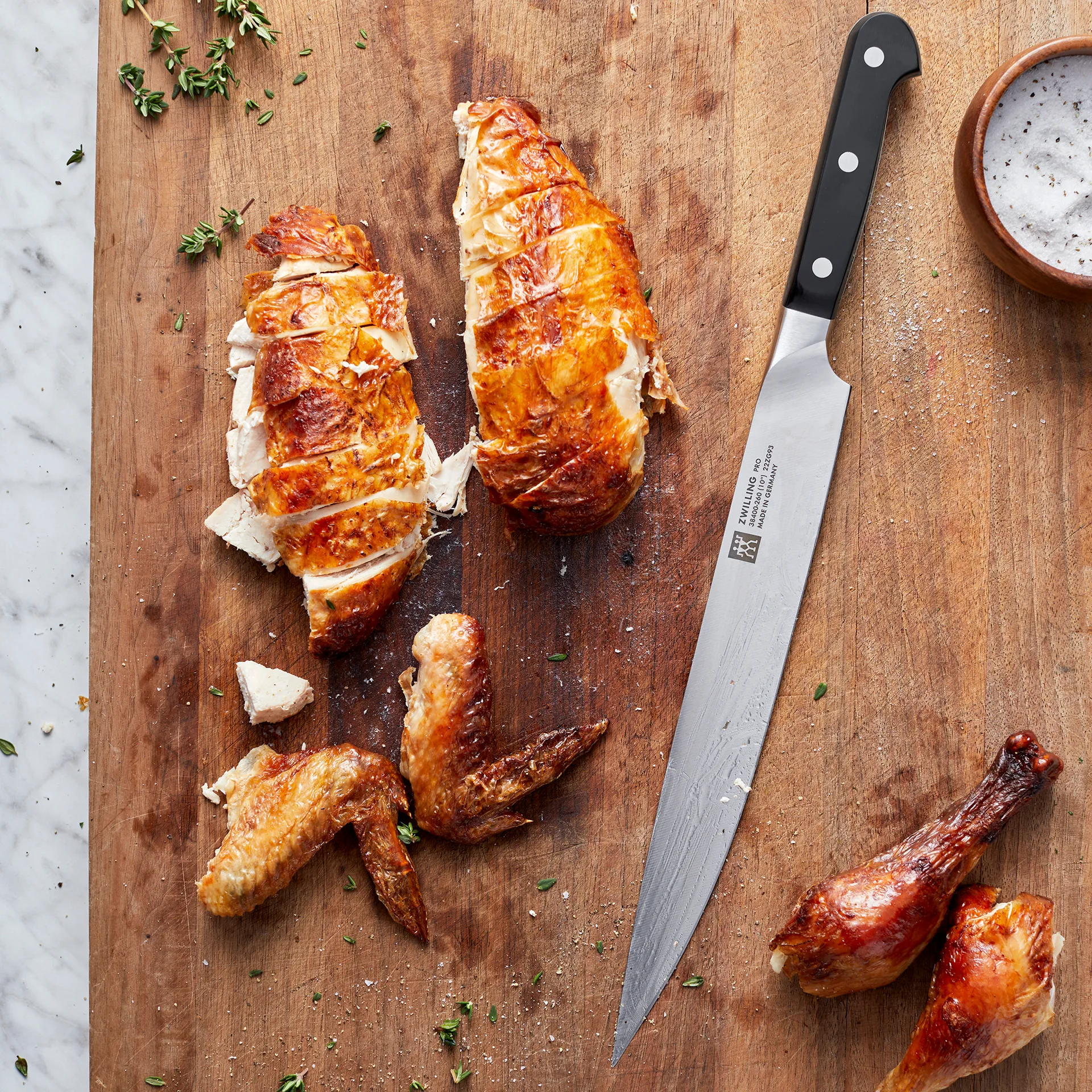 Zwilling Pro fileermes 26 cm, Zwart-roestvrij staal Zwilling