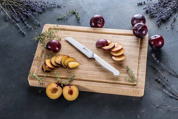 Zwilling pro le blanc gekarteld allroundmes 13 cm, Wit-roestvrij staal Zwilling