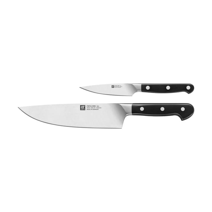 Zwilling Pro messenset 2-delig - Zwart-roestvrij staal - Zwilling