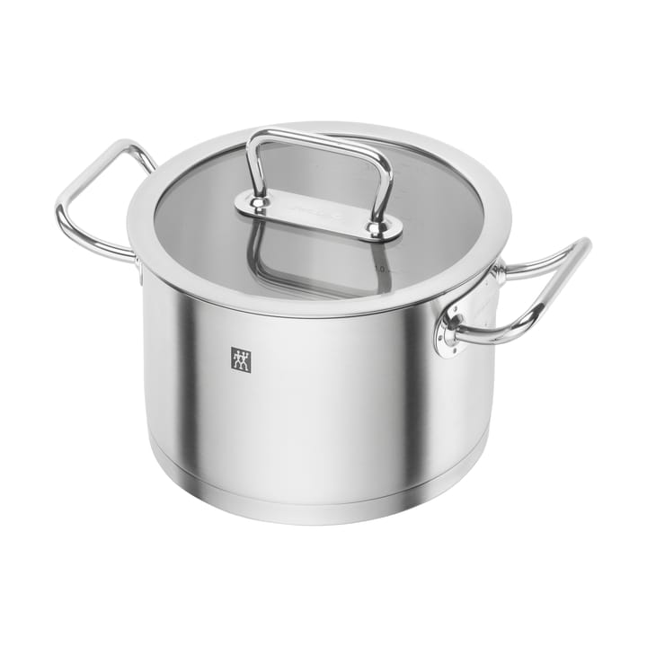 Zwilling pro pan hoog met glasdeksel roestvrij staal - 3,5 L - Zwilling