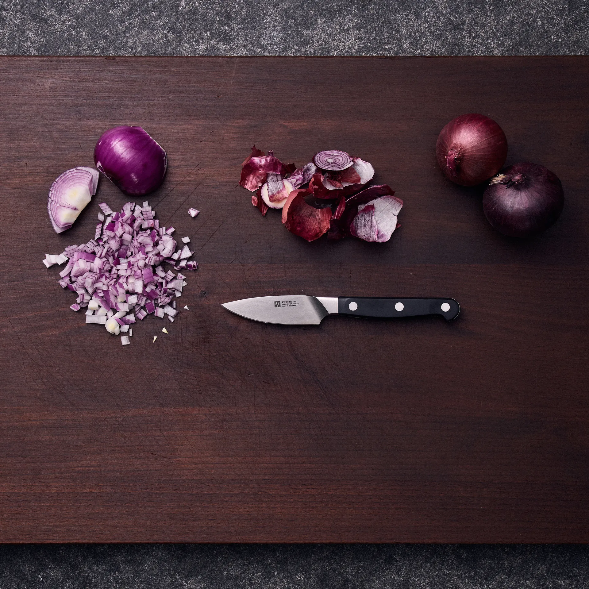 Zwilling Pro schilmes 8 cm, Zwart-roestvrij staal Zwilling