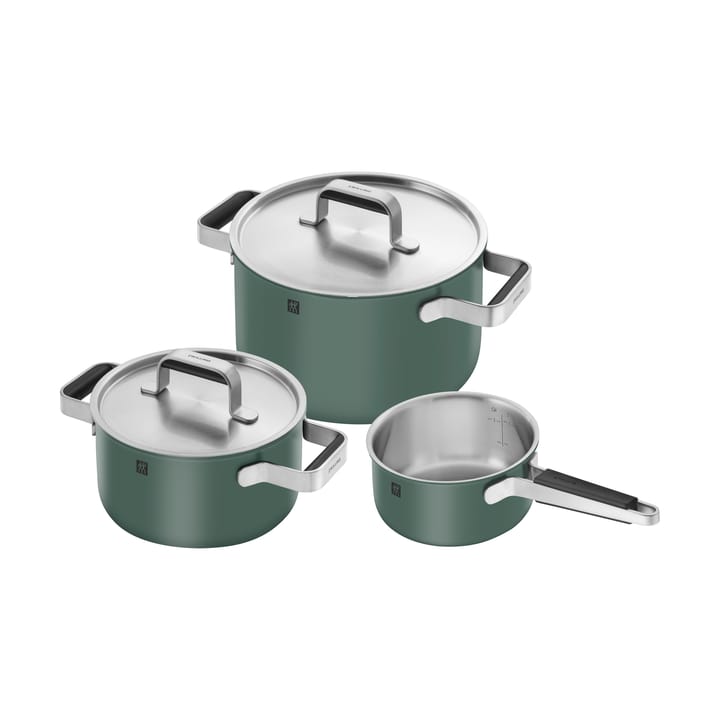 Zwilling Pure pannenset 5-delig - Groen - Zwilling