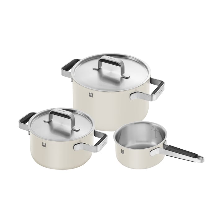 Zwilling Pure pannenset 5-delig - Ivoorwit - Zwilling