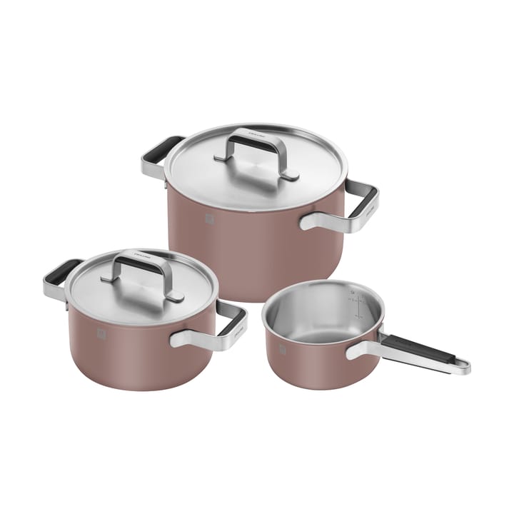 Zwilling Pure pannenset 5-delig - Roze - Zwilling