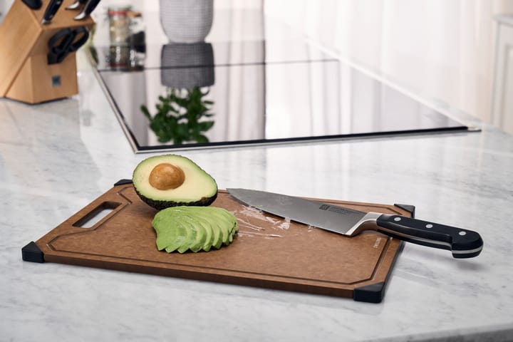 Zwilling snijplank houtvezel bruin, L Zwilling