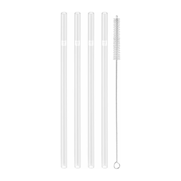 Zwilling Sorrento rietjes 4-pack - Transparant - Zwilling