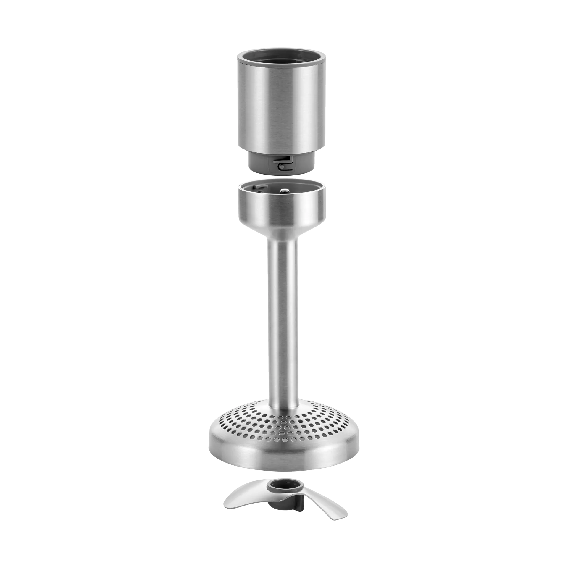 Zwilling staafmixer puree stamper accessoire 23 cm, Zilverkleurig Zwilling