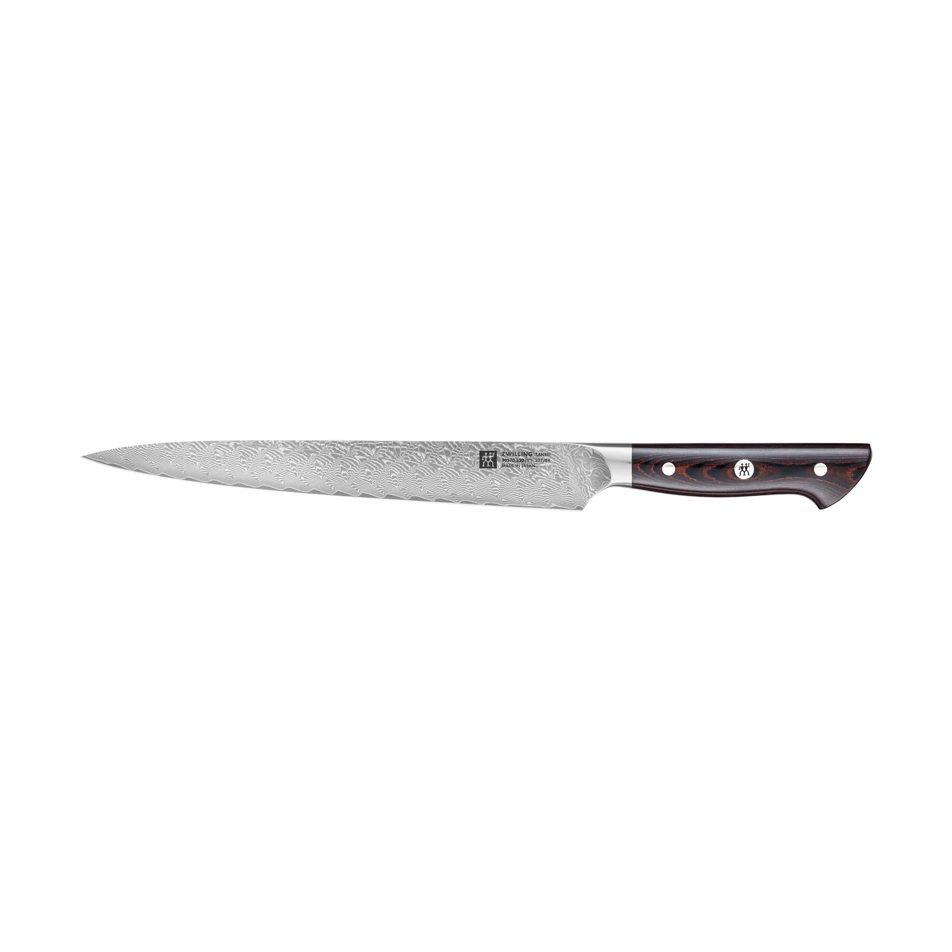 Zwilling Tanrei fileermes 23 cm, Damaskus-zwart Zwilling
