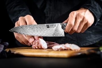 Zwilling Tanrei koksmes Gyutoh 20 cm - Damaskus-zwart - Zwilling