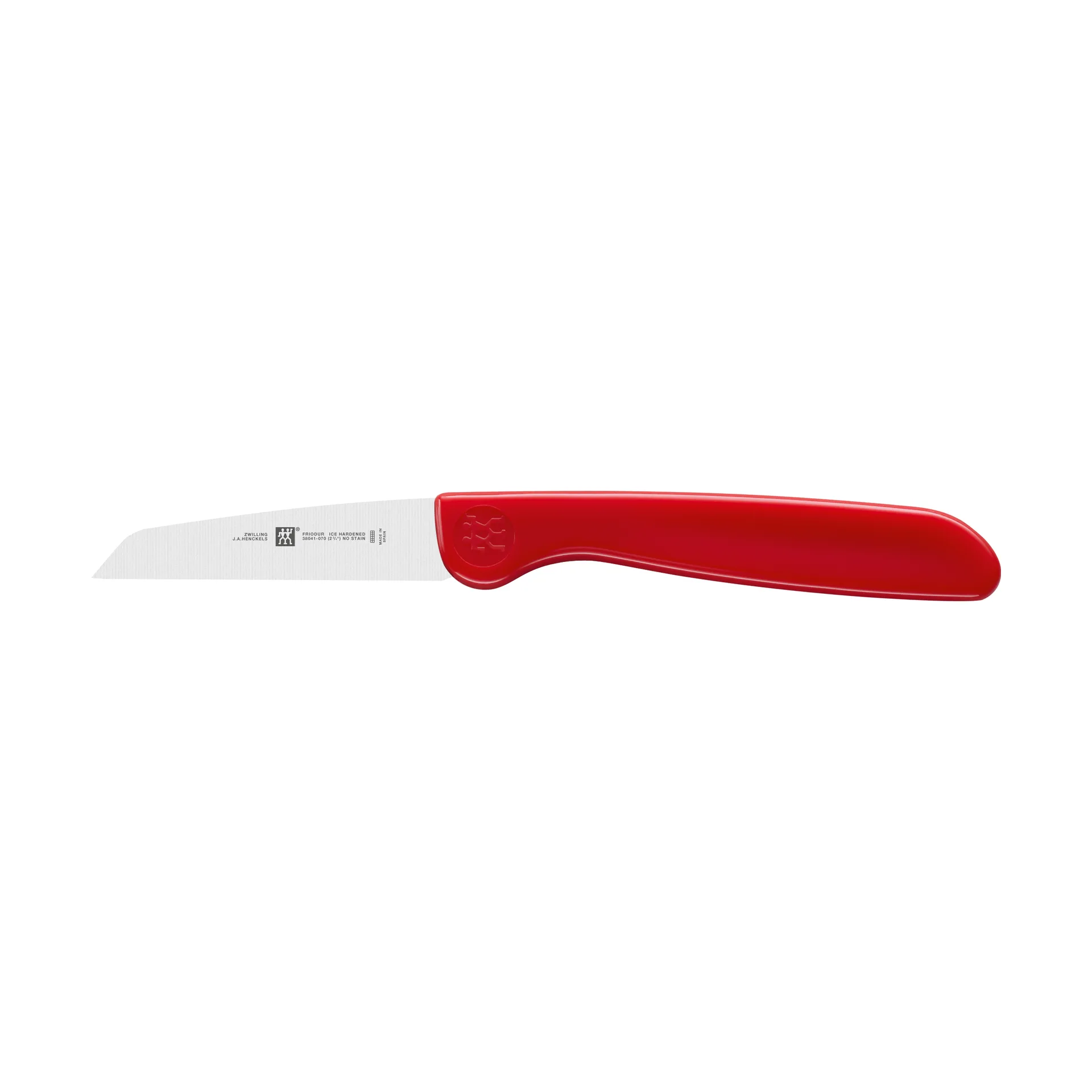 Zwilling Twin grip groentemes 7 cm, Rood-roestvrij staal Zwilling