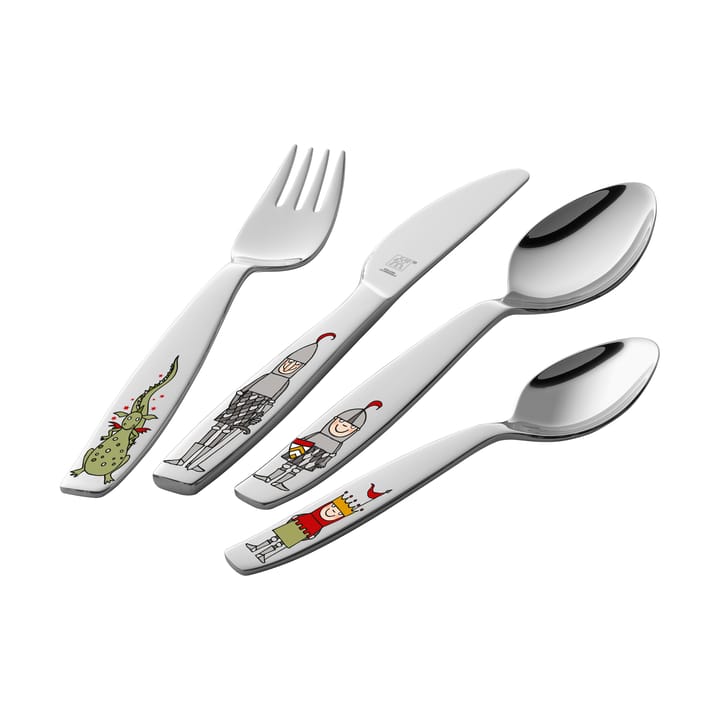 Zwilling Twin kids kinderbestekset 4-delig - Eckbert ridder - Zwilling