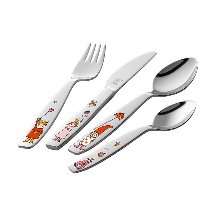 Zwilling Twin kids kinderbestekset 4-delig - Emelie prinses - Zwilling