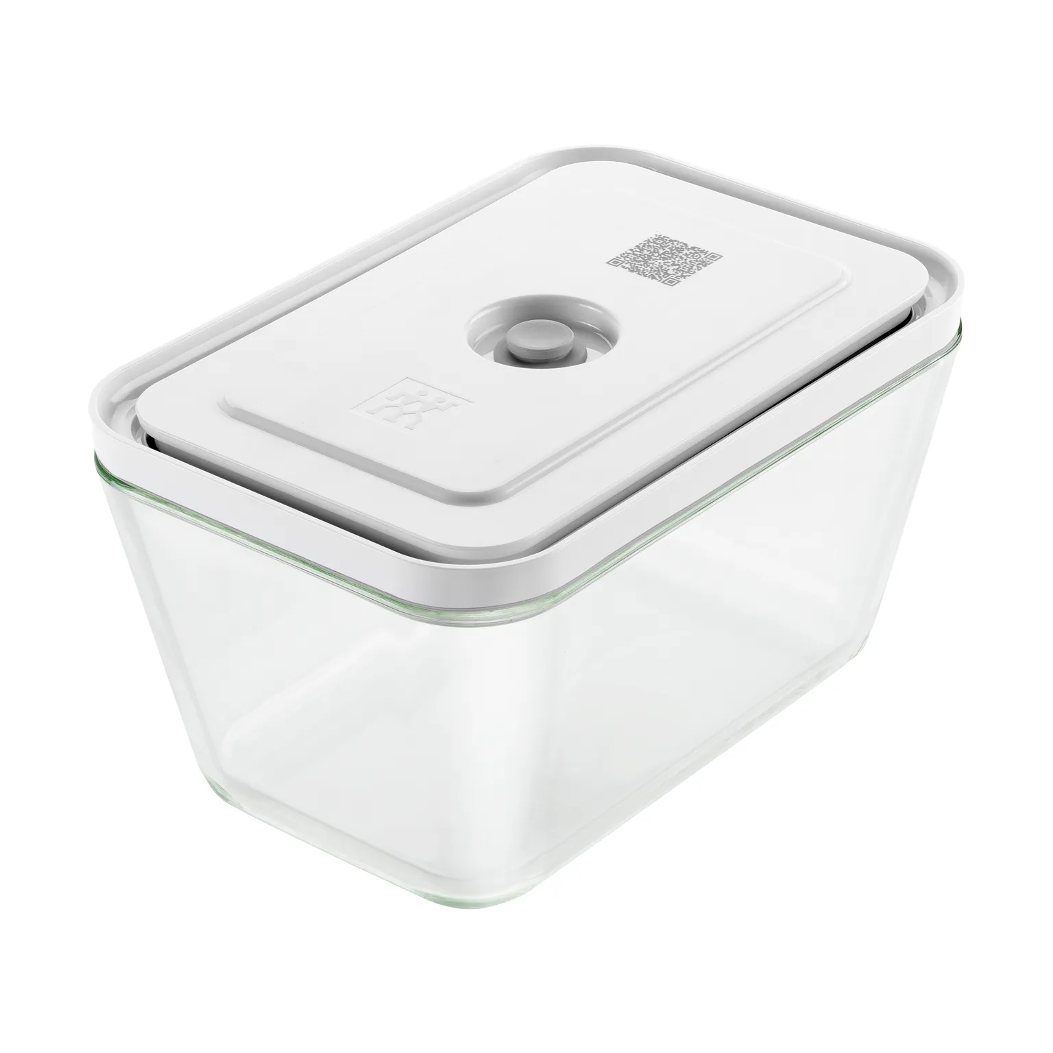 Zwilling vacuüm voedselcontainer glas 2 L, 21,4x14,4x12,8 cm Zwilling
