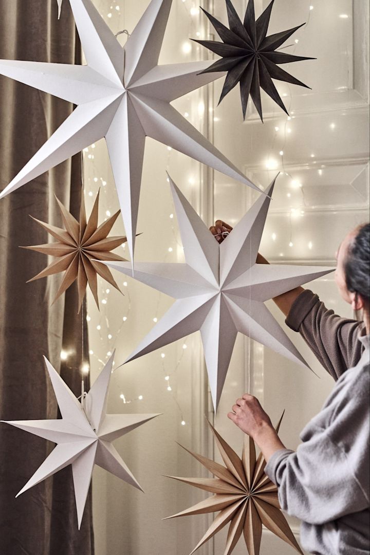 Betoverende kerststerren van Watt & Veke en Broste Copenhagen.