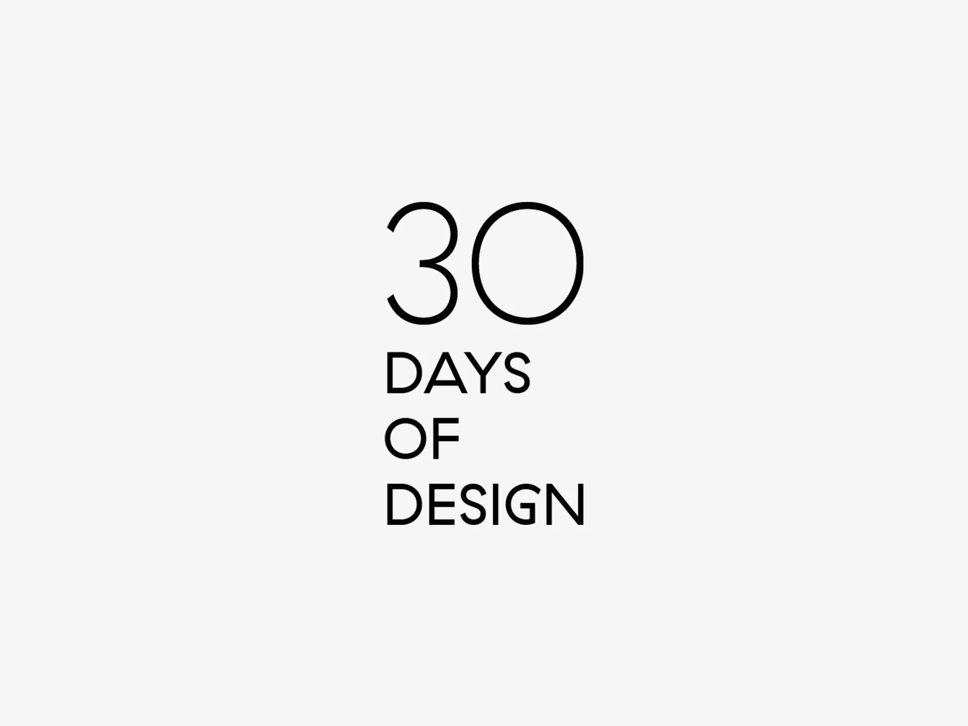 30 DAGEN DESIGN