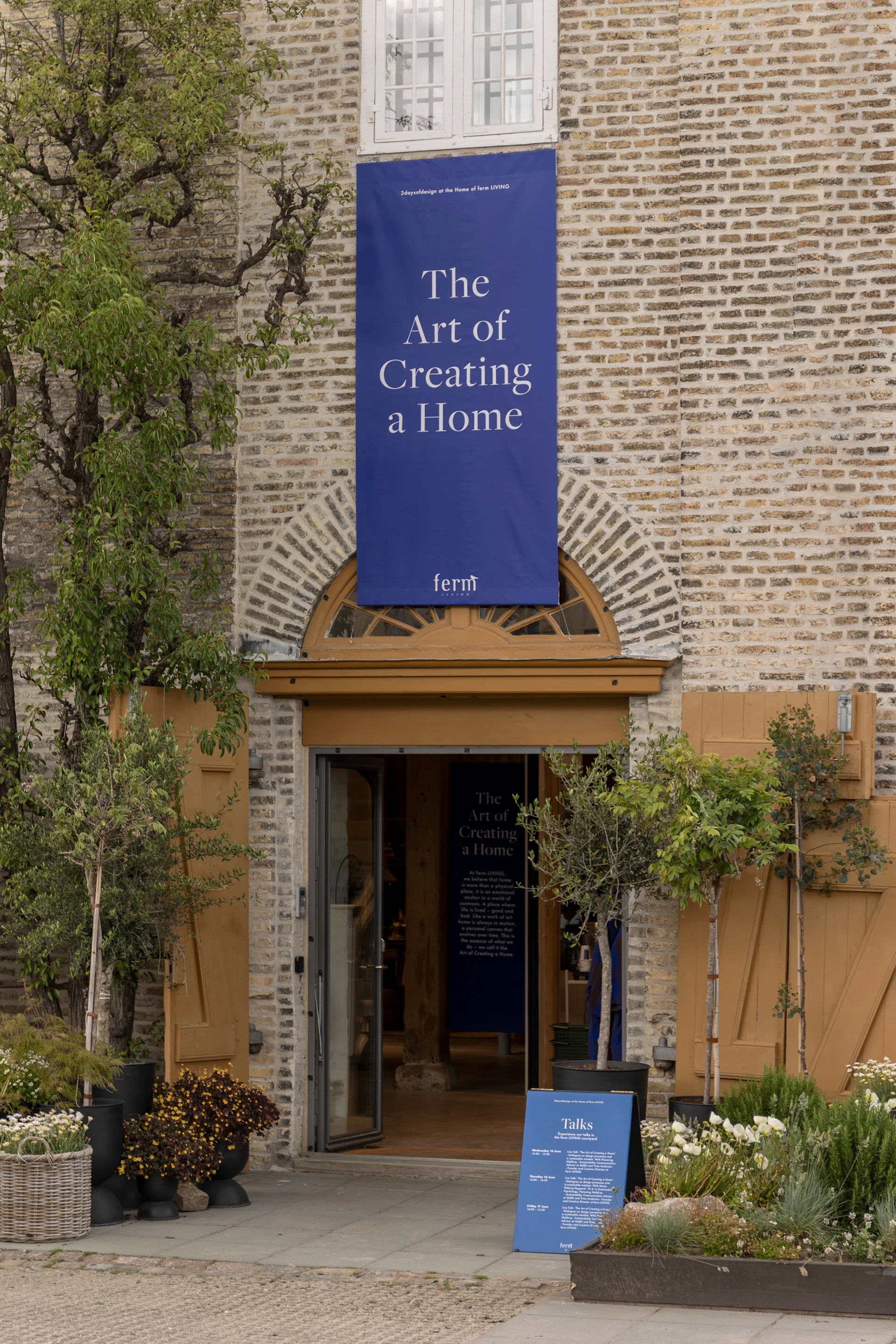 Ferm Living showroom in Kopenhagen, Denemarken.