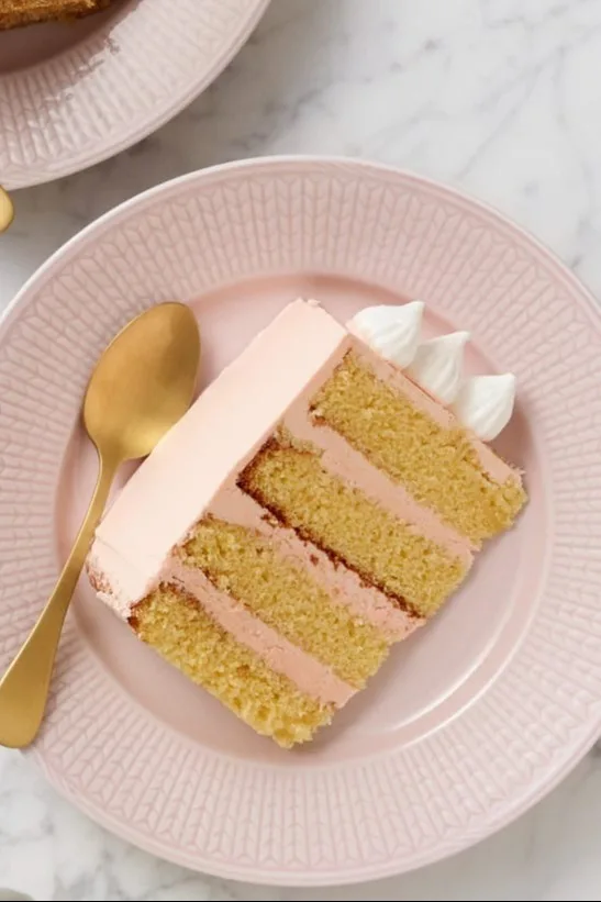 Valentijnsdag thuis - bak een roze cake voor je liefje en serveer deze op een roze bord uit de Swedish Grace serie van Rörstrand.