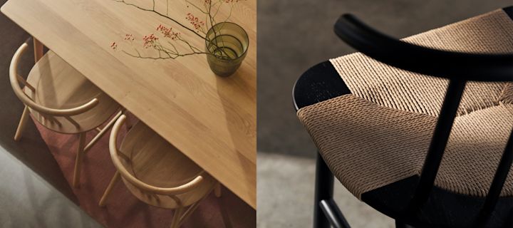 Het ontwerp van de vele producten van NJRD, waaronder wollen vloerkleden, dekens gemaakt van gerecycled materiaal, vazen en servies, is afkomstig van het designersduo van de Zweedse prins Carl Philip Bernadotte en Oscar Kylberg.